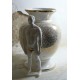 Rankų darbo porcelianinė vaza - šeimos židinys
