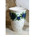 Rankų darbo porcelianinė vaza 
